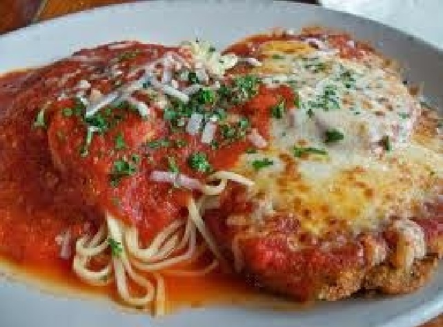 Order Eggplant Parmesan Plate food online from North End Pizza store, Los Angeles on bringmethat.com
