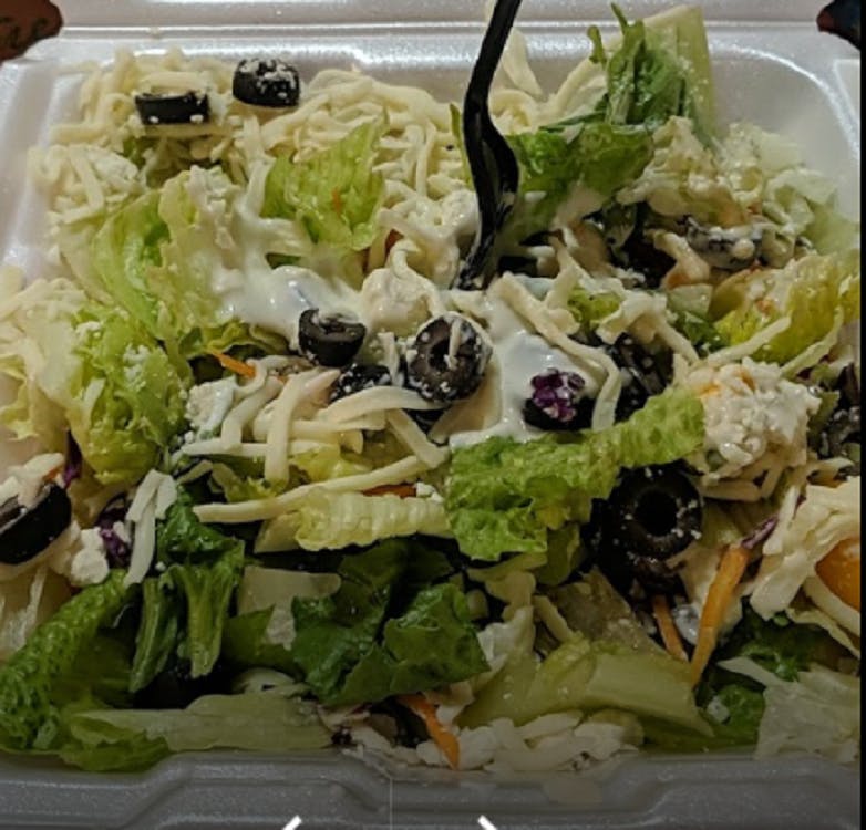 Order Fatty'z House Salad - Personal food online from Fatty'z Pizza store, Mountain Home on bringmethat.com