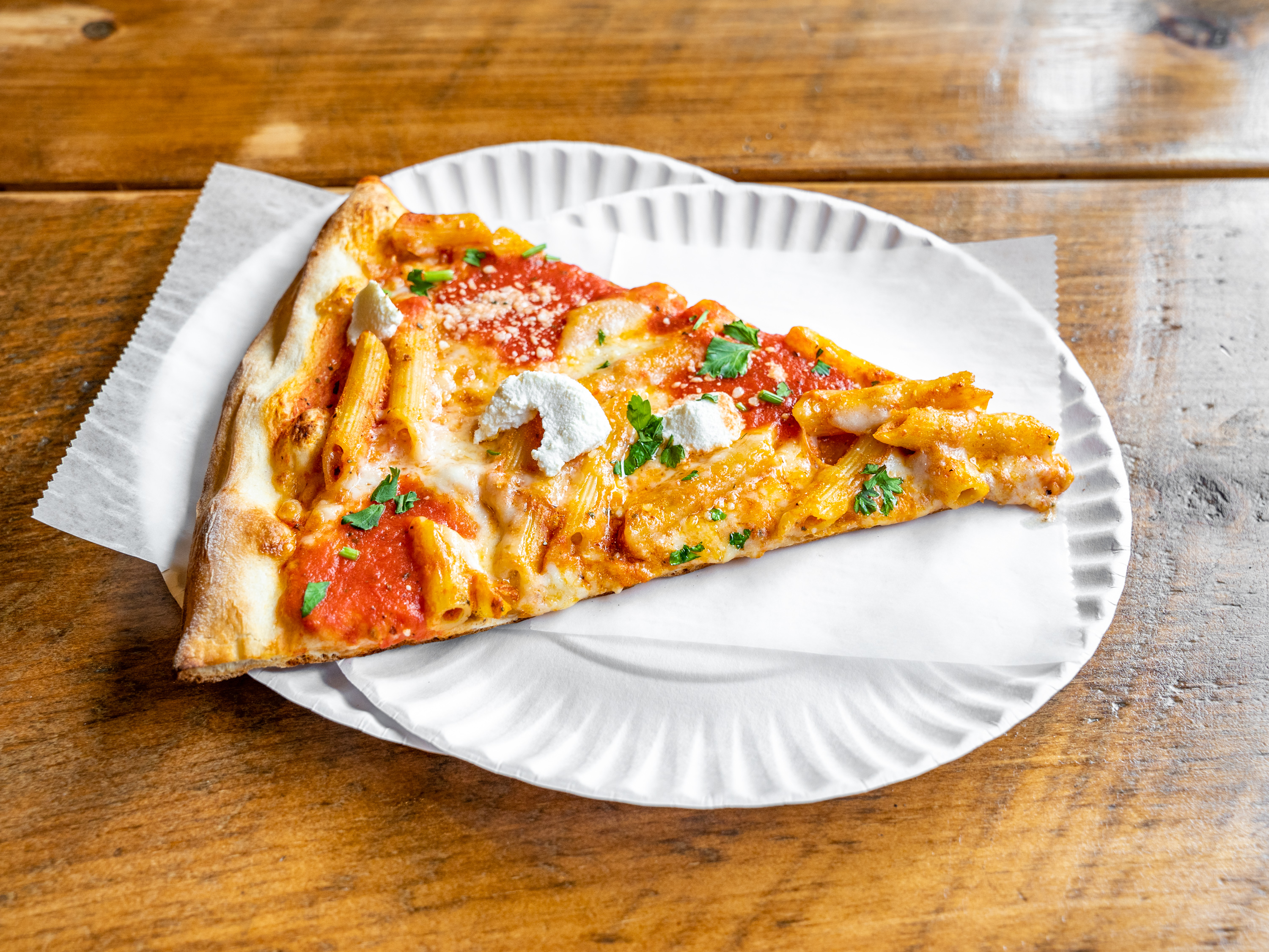 Order Baked Ziti Pizza food online from Danny's pizzeria ii store, Brooklyn on bringmethat.com