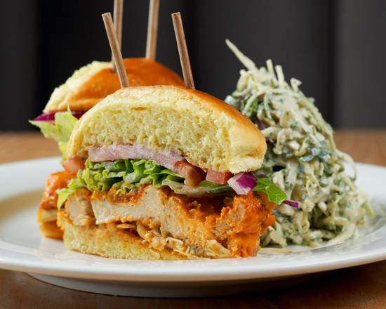 Order Buffalo Chicken Sandwich food online from Doc B's store, Chicago on bringmethat.com