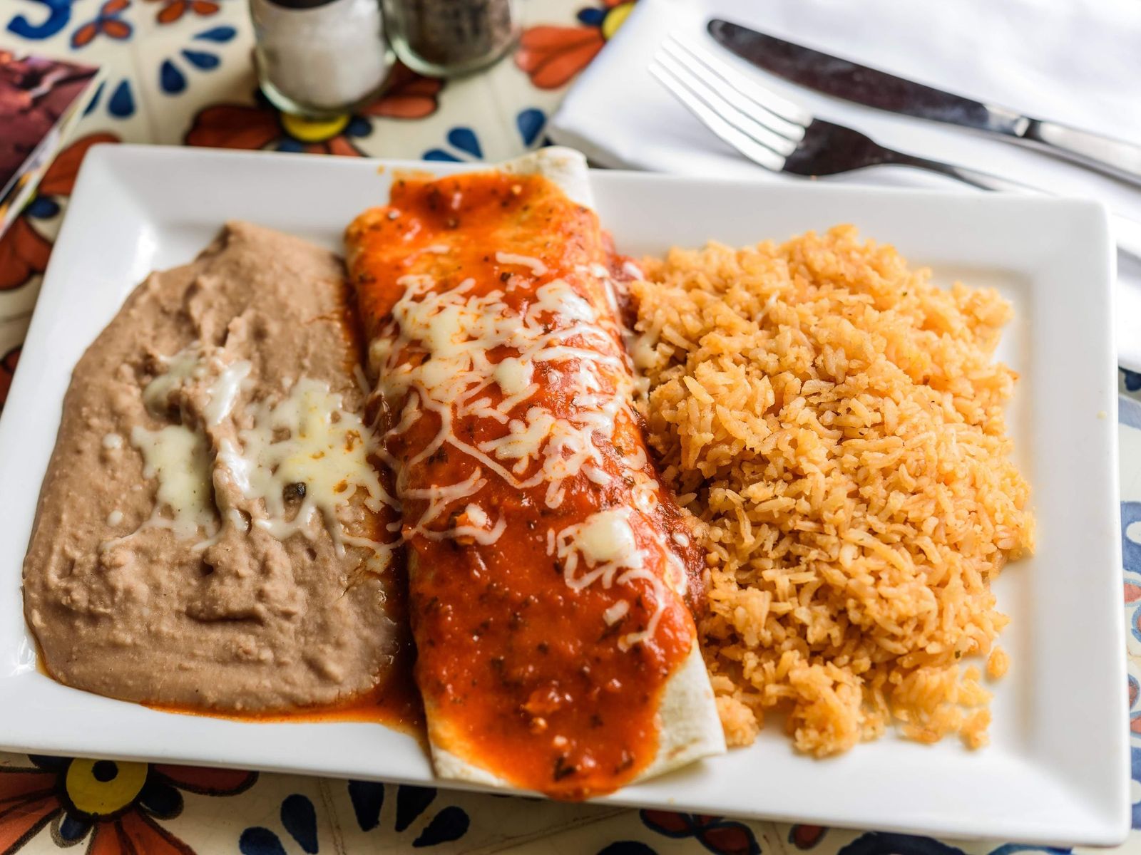 Order Burrito Special food online from Hacienda San Miguel - Mobile store, Mobile on bringmethat.com