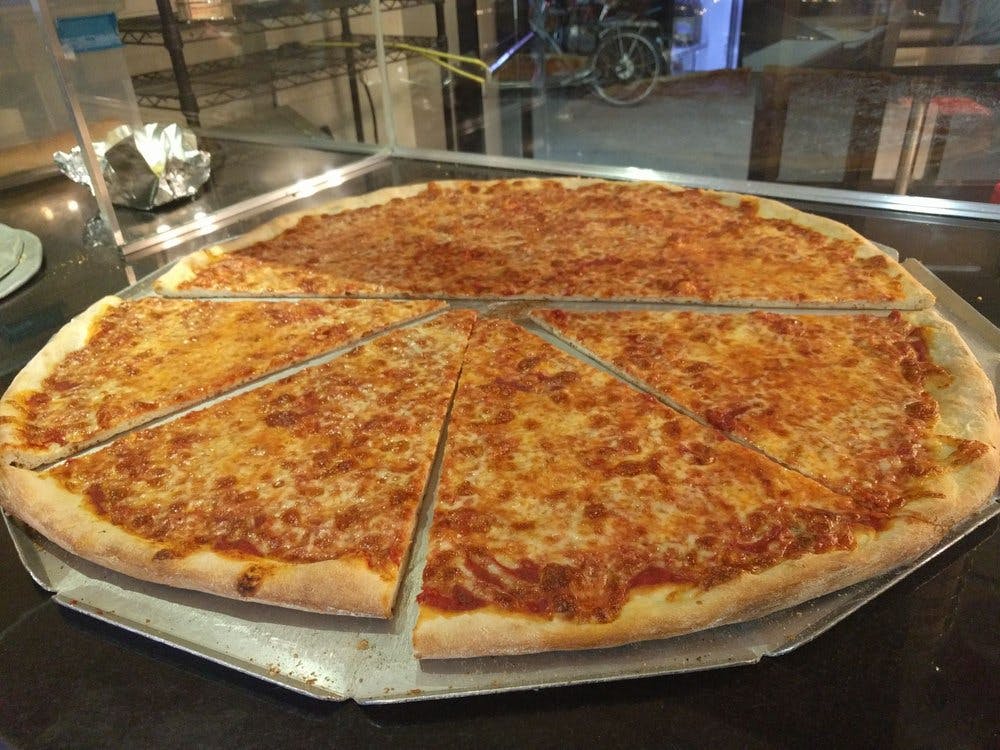 Order Regular Cheese Pizza - Large 18'' food online from Koronet Pizza store, New York on bringmethat.com