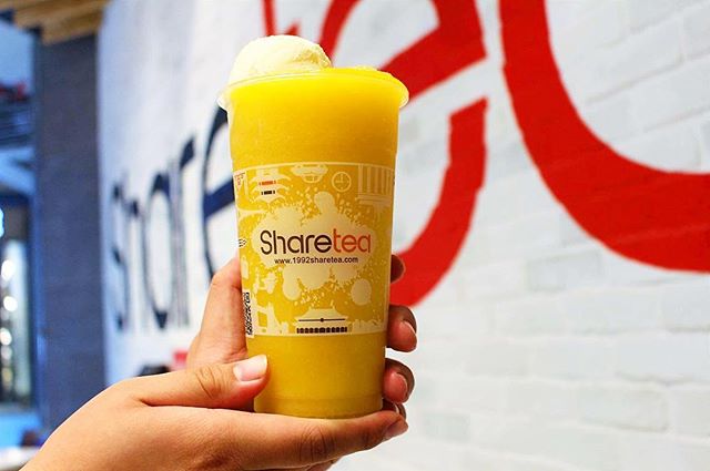 Order Mango Ice Blended with Ice Cream food online from Sharetea store, Arcadia on bringmethat.com