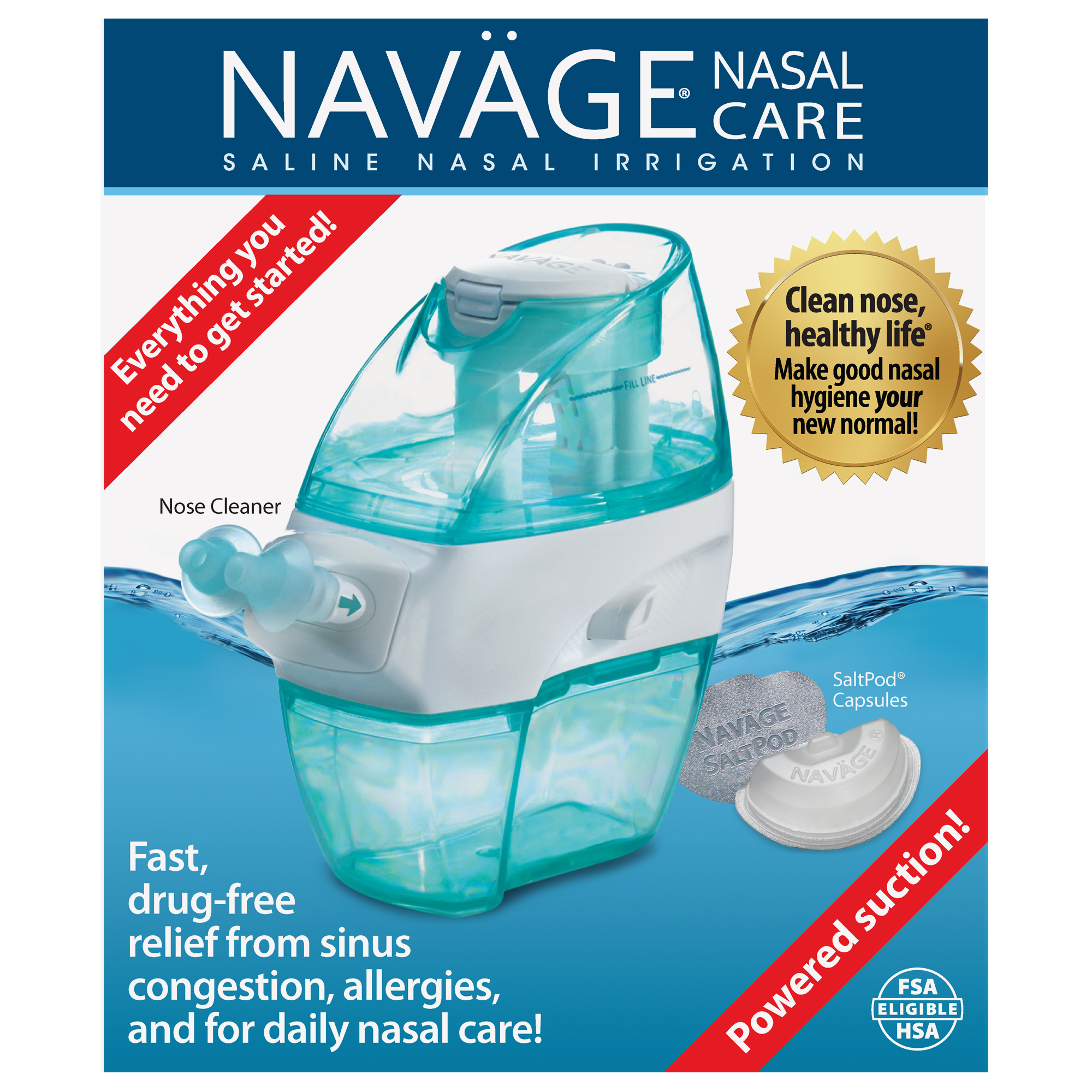 Order Navage Nasal Care Kit food online from Rite Aid store, MILLER PLACE on bringmethat.com