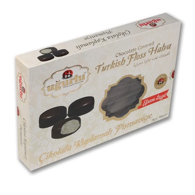 Order Chocolate covered Turkish floss halva food online from Nut House Co store, Bridgeview on bringmethat.com