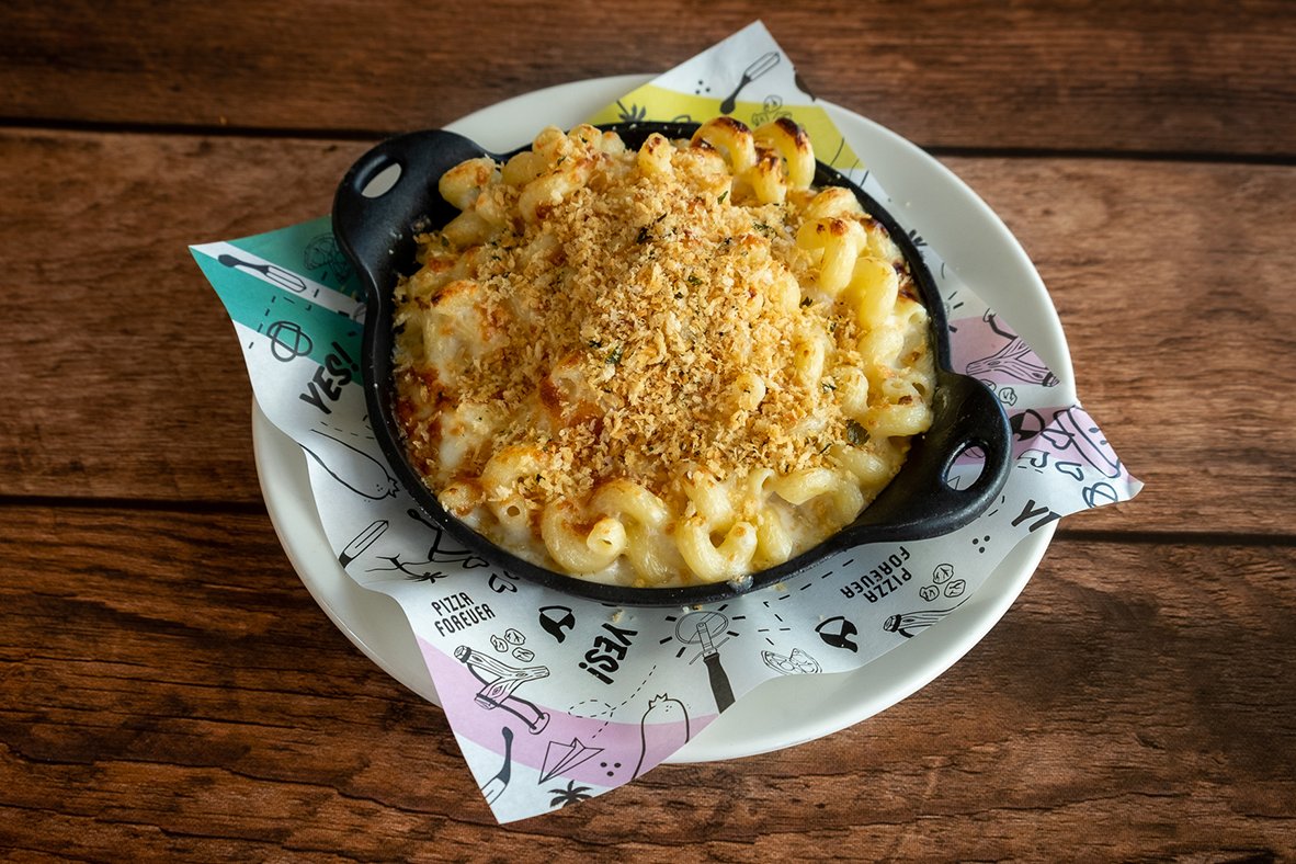Order MAC + CHEESE food online from Pitfire Artisan Pizza store, Los Angeles on bringmethat.com
