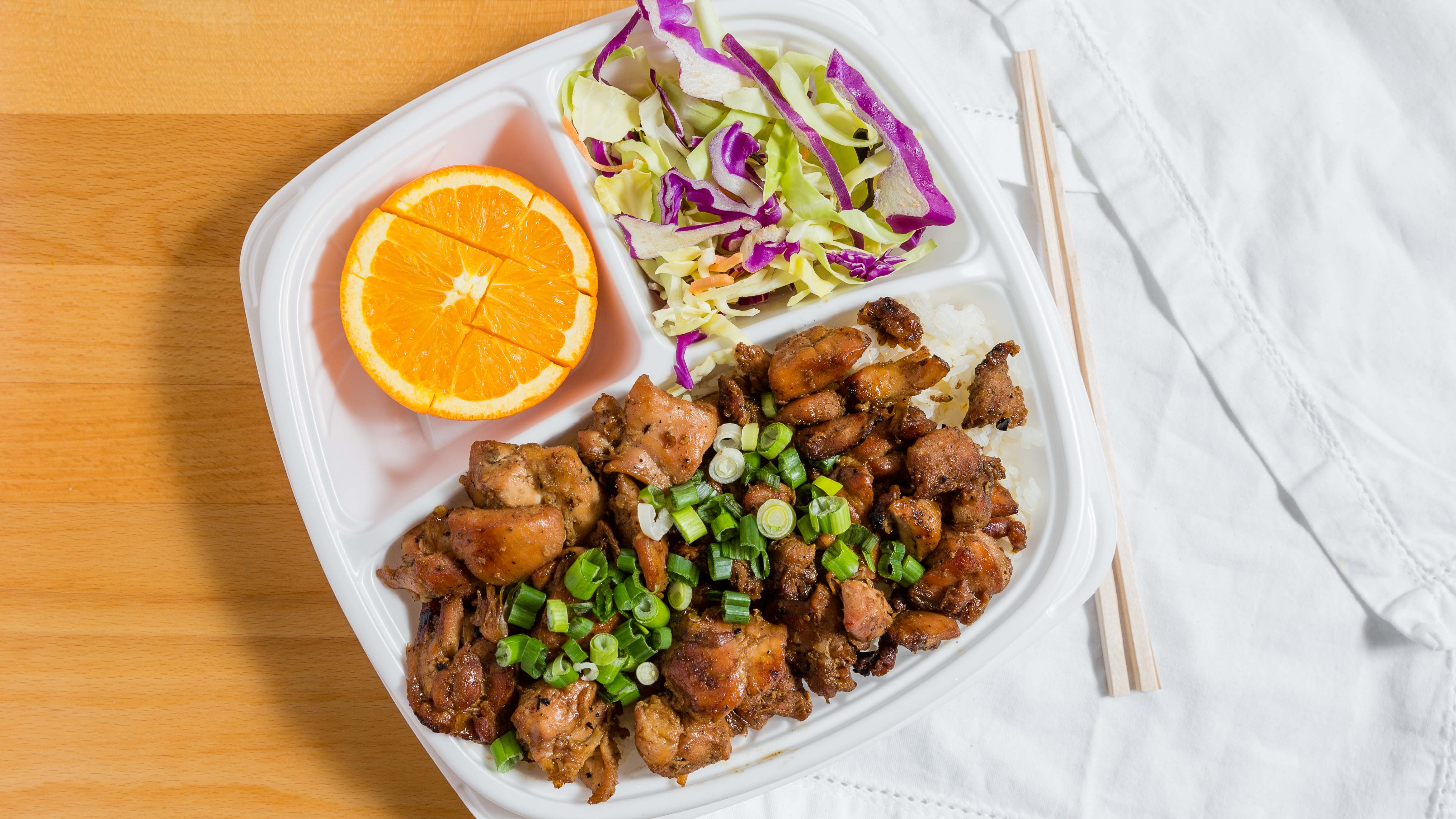 Order Chicken Plate food online from Flame Broiler store, Tustin on bringmethat.com