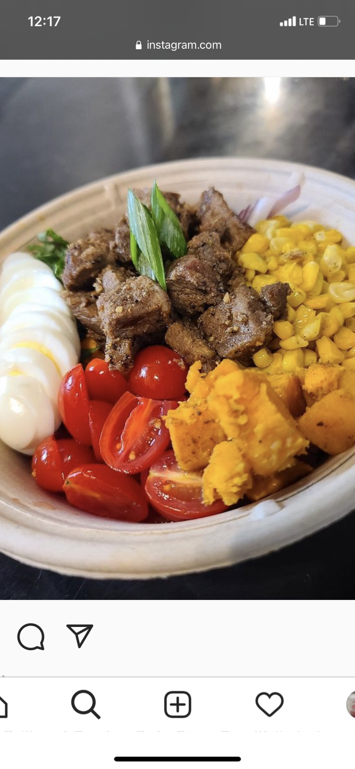 Order Steak Power Bowl food online from Grill And Garden Cafe store, Niles on bringmethat.com