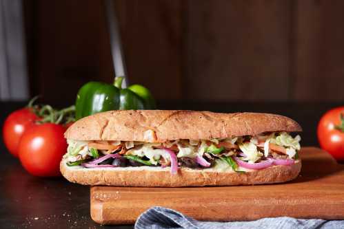 Order Classic Veggie Sub food online from Romeo Pizza store, Stow on bringmethat.com