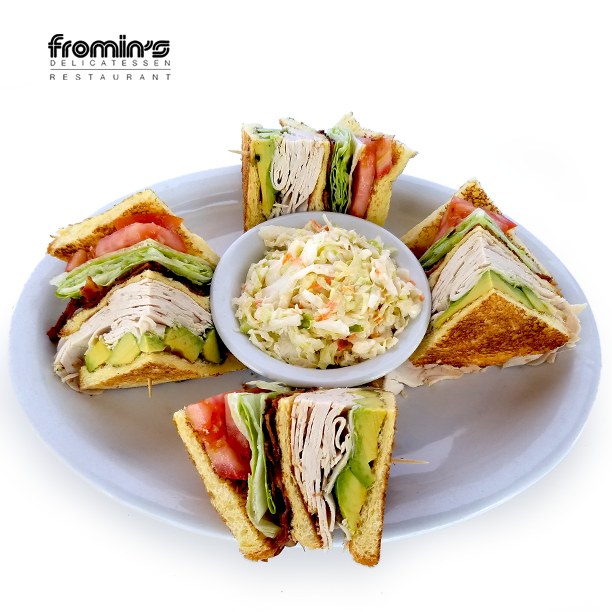 Order Beverly Hills Club Combo Sandwich food online from Fromins store, Santa Monica on bringmethat.com