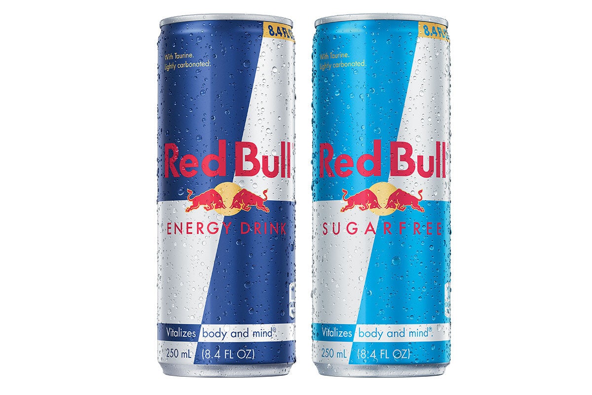 Order Red Bull® Energy Drink food online from Red Robin Gourmet Burgers store, Houston on bringmethat.com