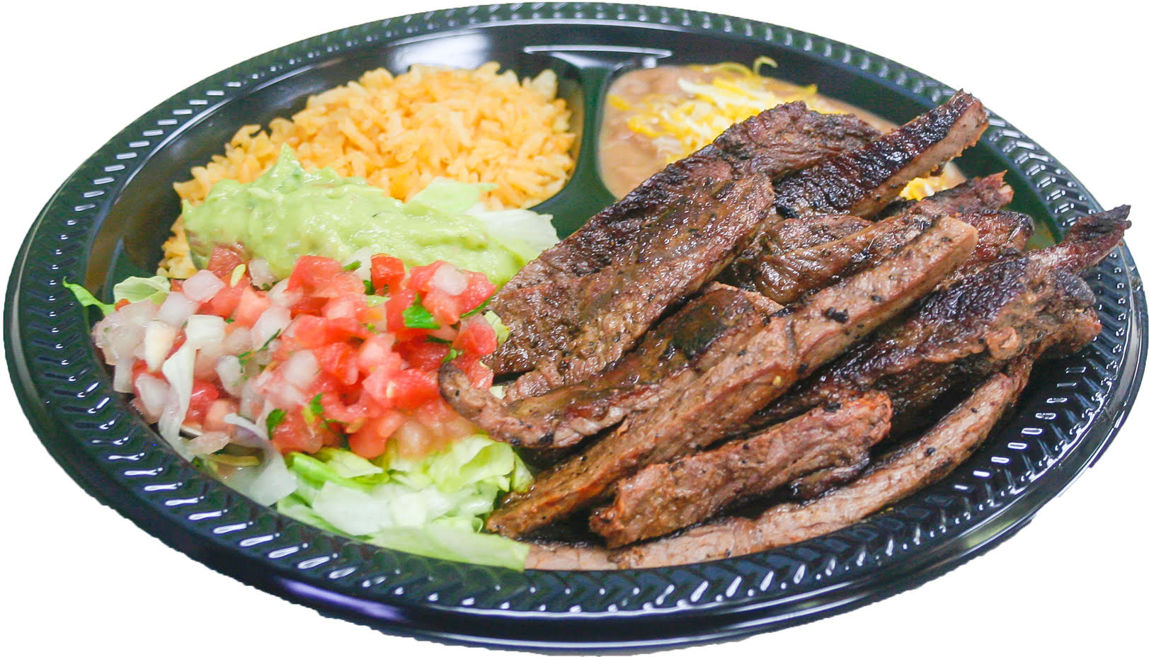 Order 8. Asada Plate Combo food online from Pico Rico store, Canyon Country on bringmethat.com