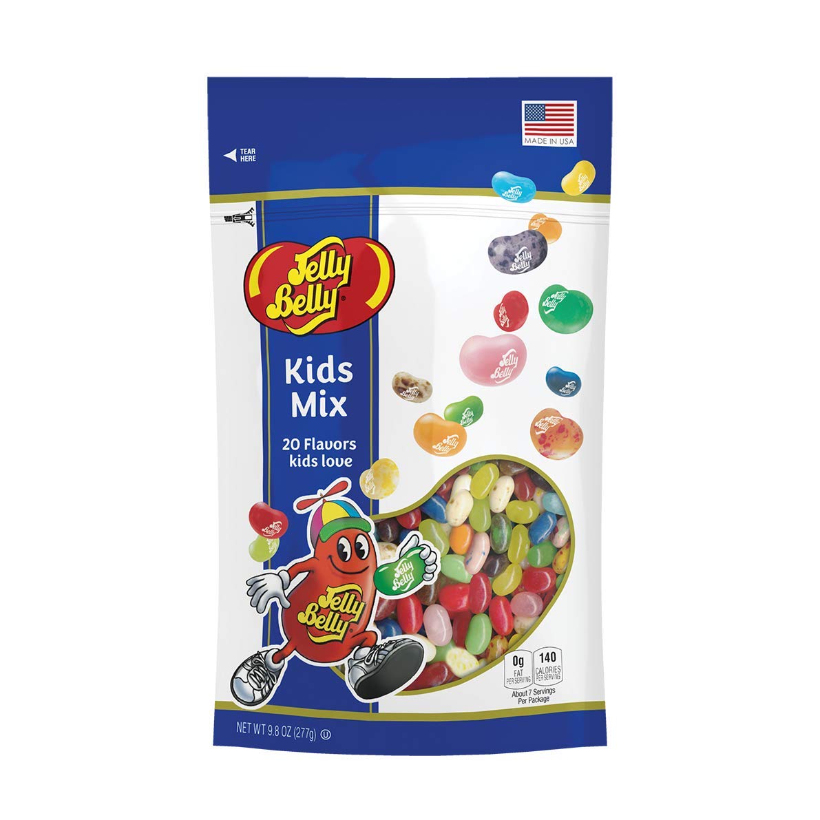 Order Jelly Belly Kids Mix 9.8oz. bag food online from Chocolate Boutique store, Pittsburgh on bringmethat.com