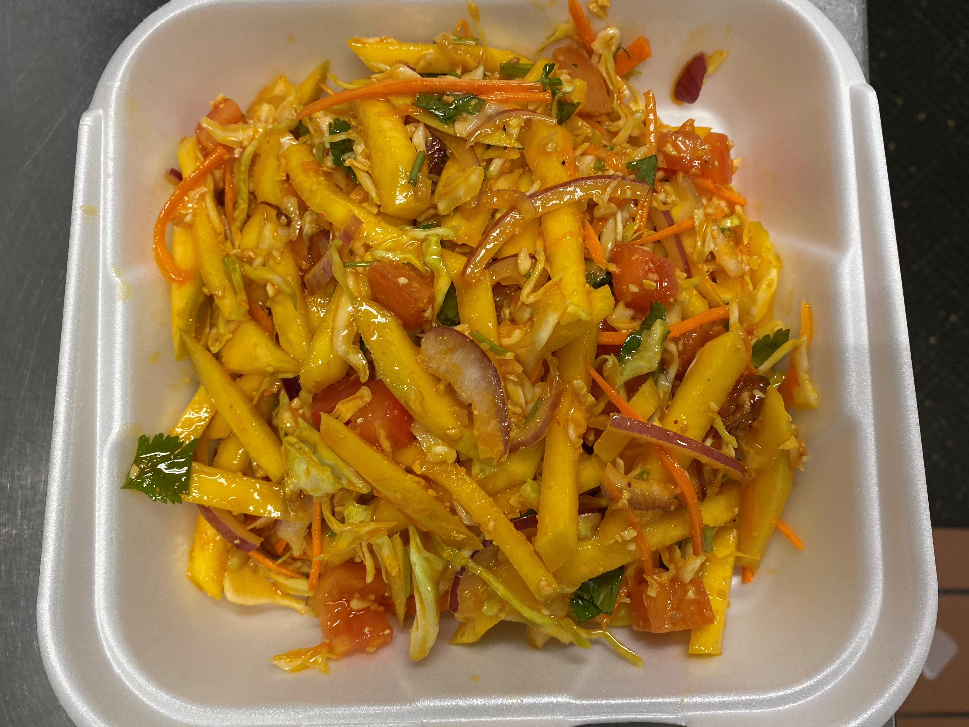 Order Mango Salad food online from Burma Bistro store, Santa Clara on bringmethat.com