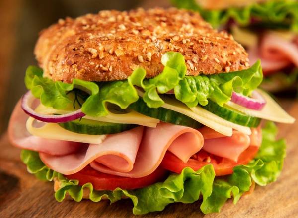 Order Ham Sandwich food online from The Cracked Yolk store, Southampton on bringmethat.com