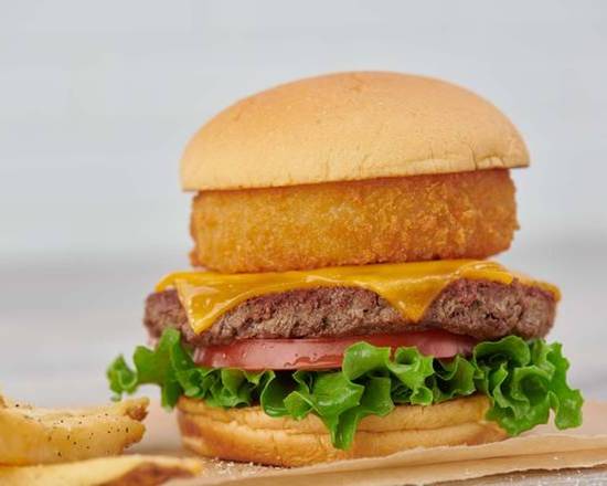 Order The Impossible™ Burger food online from Hard Rock Cafe store, Nashville on bringmethat.com