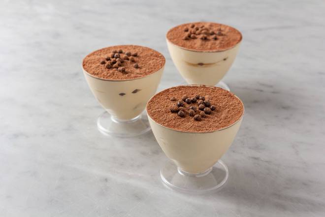 Order Each - Tiramisu Cup food online from Porto Bakery & Cafe store, Buena Park on bringmethat.com