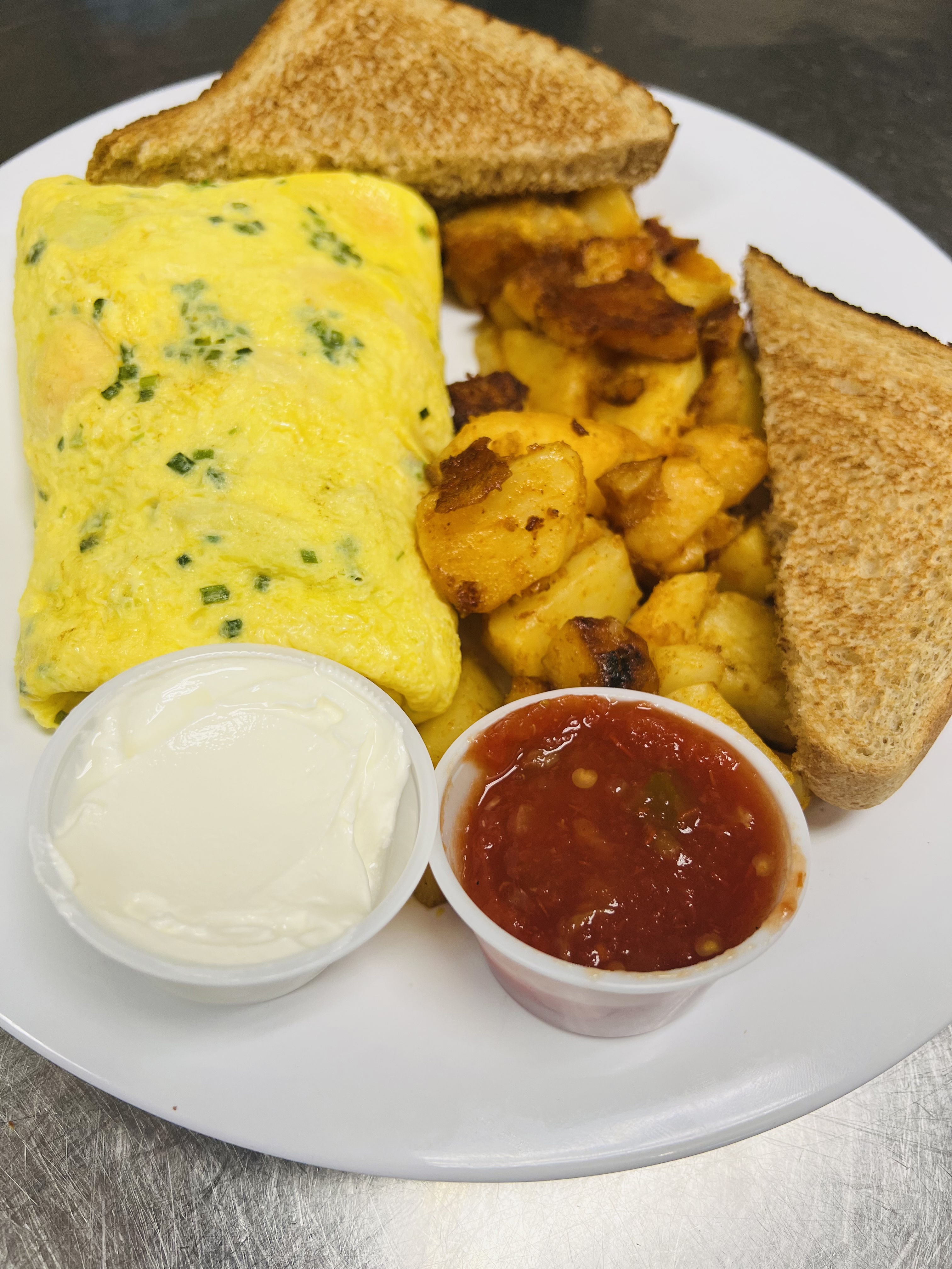 Order Mexican Omelet food online from The Mystic Diner & Restaurant store, Stonington on bringmethat.com