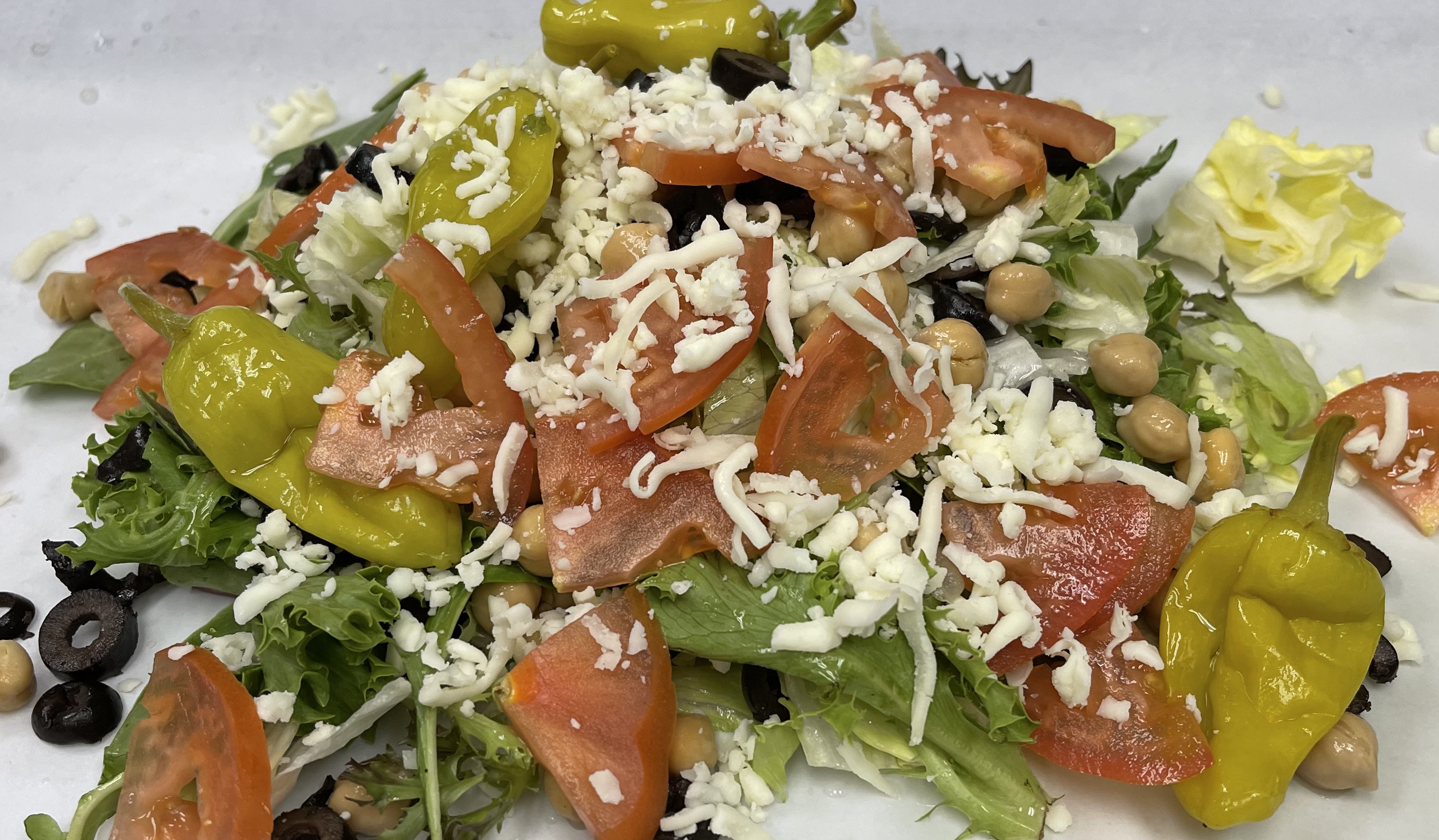 Order Regular Size Italian Salad food online from Ameci Pizza & Pasta store, Thousand Oaks on bringmethat.com