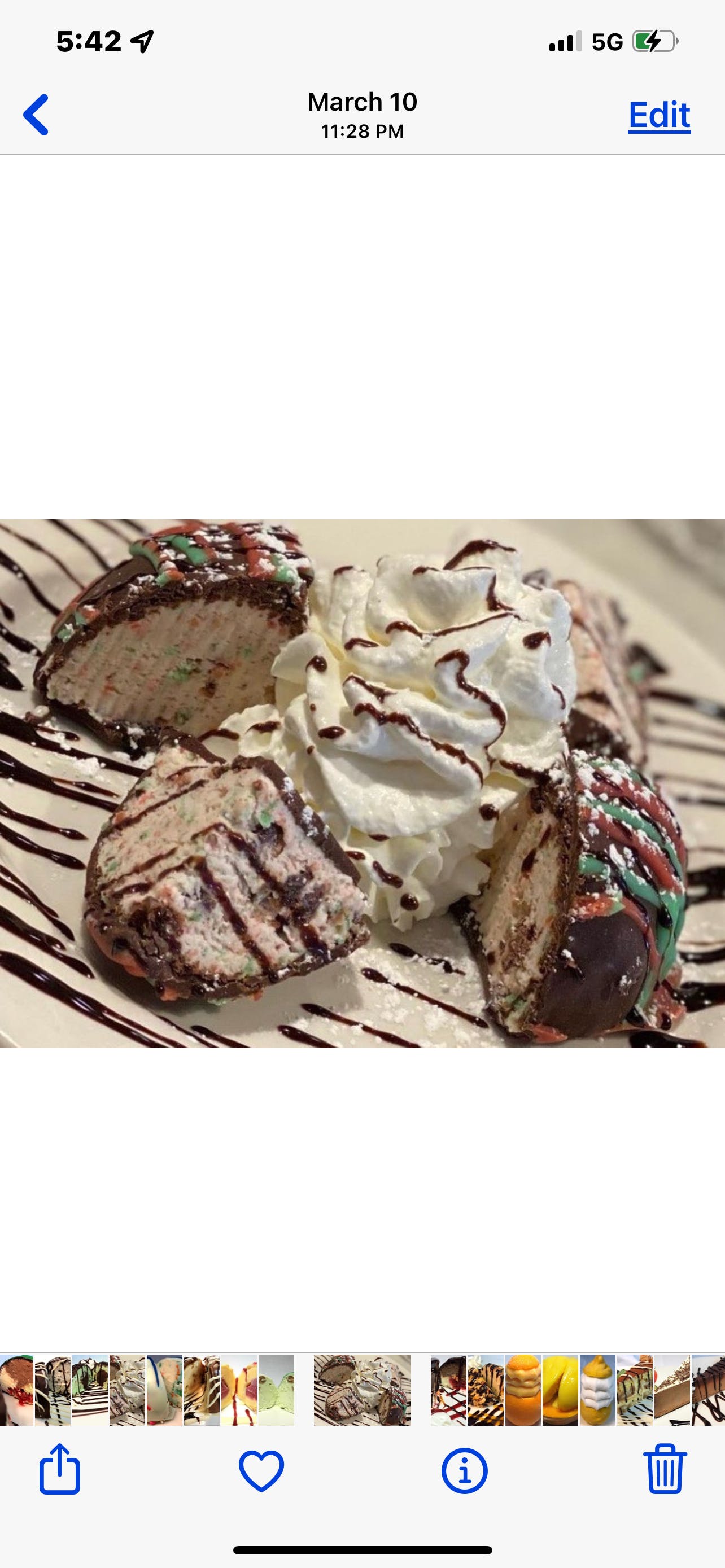 Order Cannoli Gelato Truffle - Product food online from 125th Pizza Of Harlem store, Harlem on bringmethat.com
