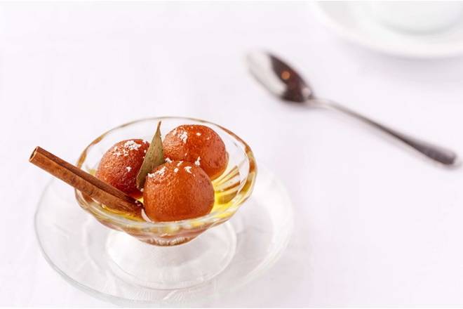 Order Gulab Jamun (2 Pieces) food online from 8 Elements store, San Jose on bringmethat.com