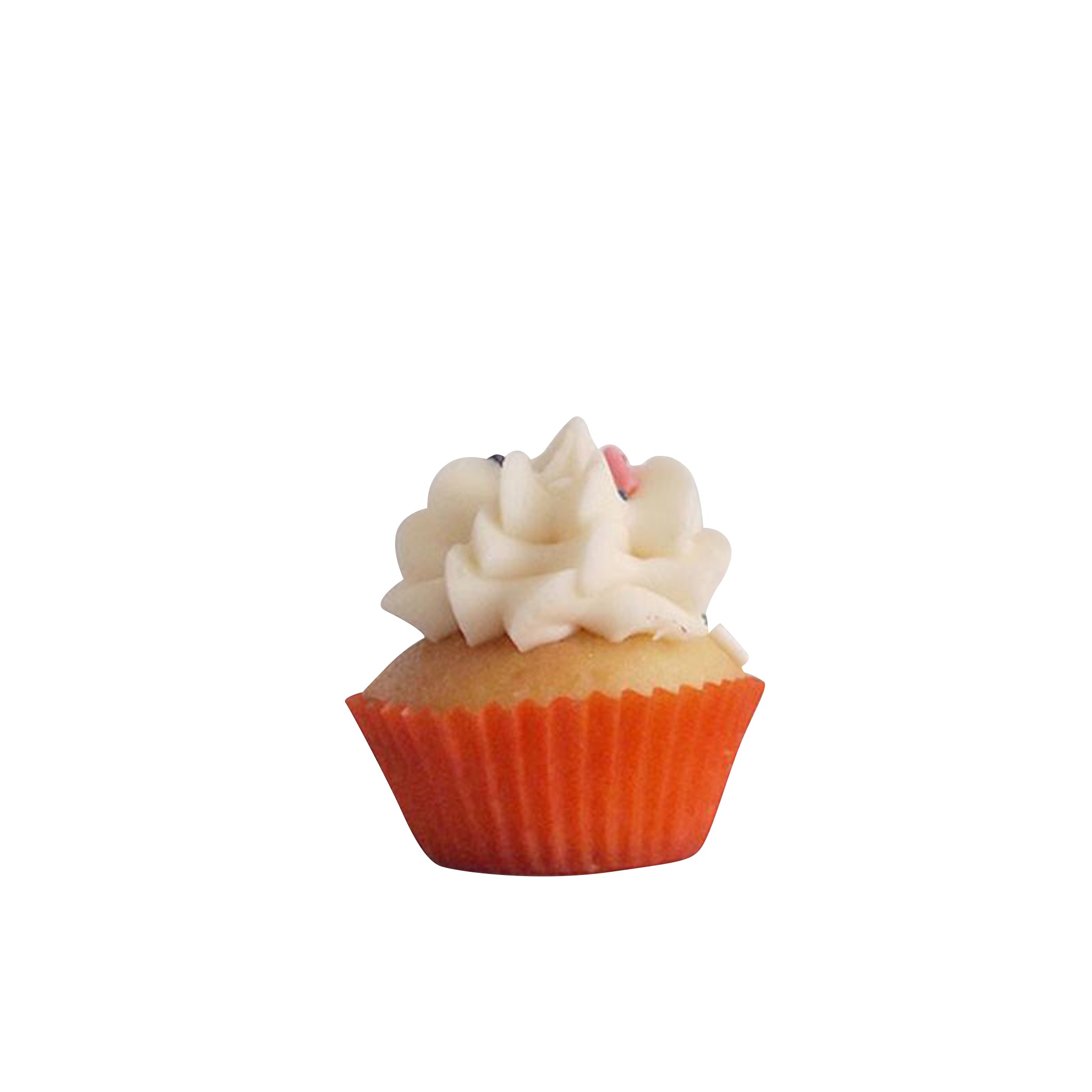 Order Mini Vanilla Cupcakes (Dozen) food online from Baked Cravings store, New York on bringmethat.com
