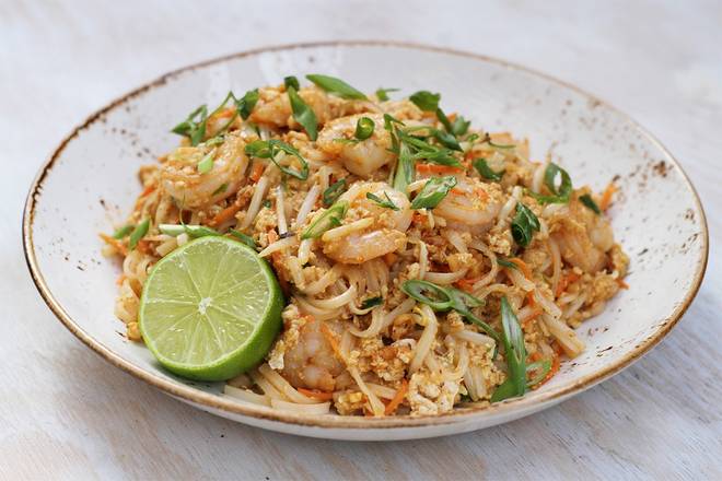Order Thai Noodles food online from Lazy Dog Restaurant & Bar store, Peachtree Corners on bringmethat.com
