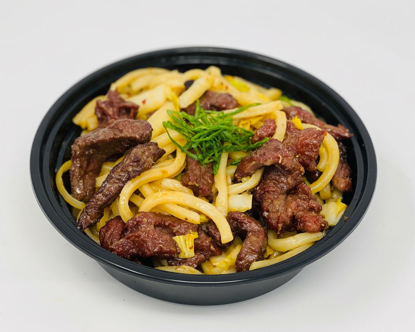 Order Steak Udon food online from Mad Fish Sushi & Hibachi Grill store, Summerville on bringmethat.com