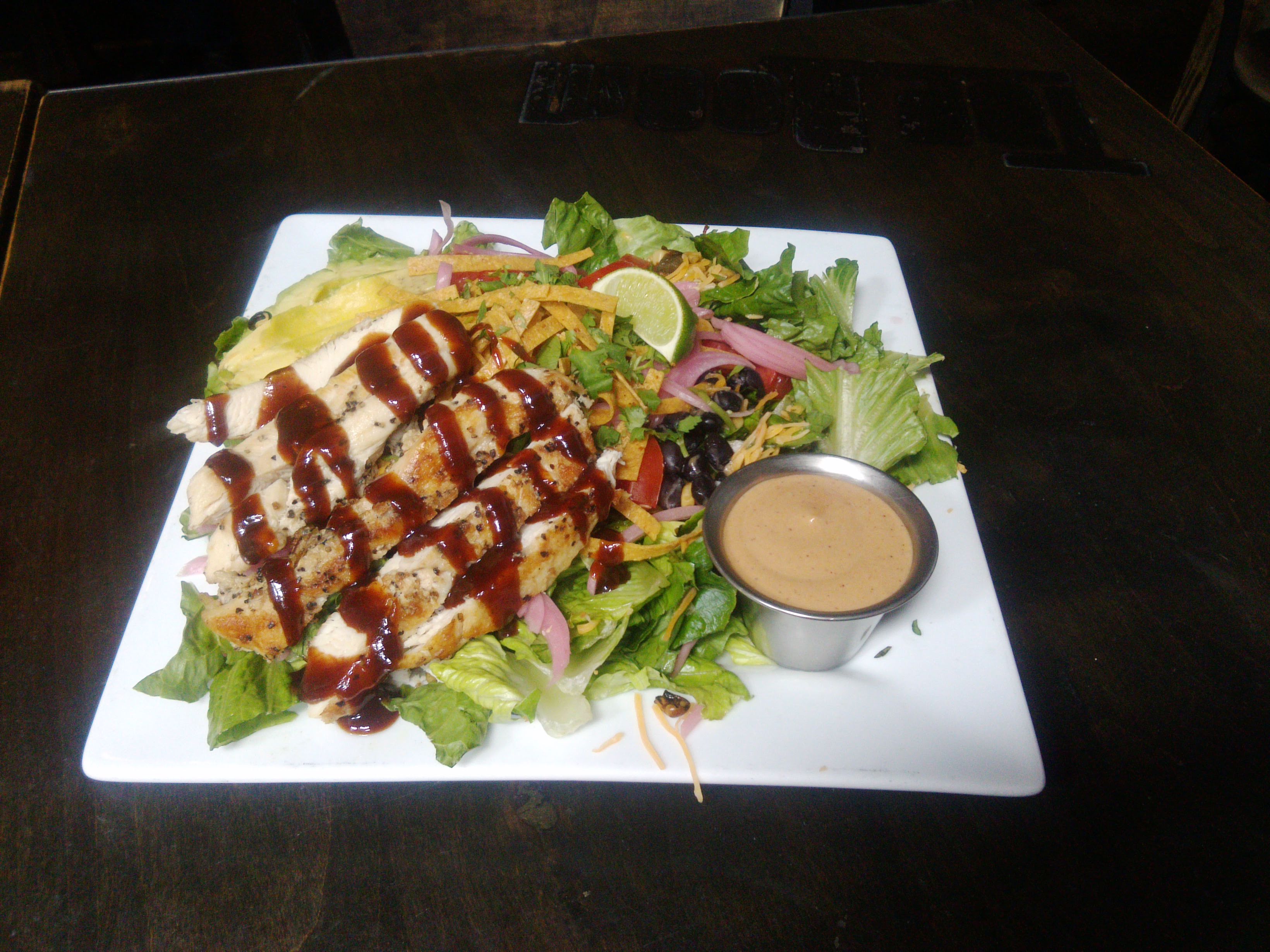 Order BBQ Chicken Salad food online from Sd Taproom store, San Diego on bringmethat.com