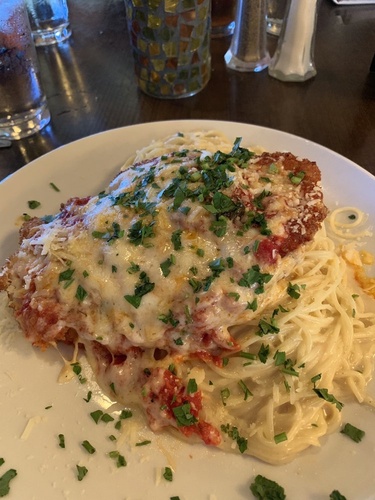 Order Chicken Parmesan food online from The Barrel Room store, San Diego on bringmethat.com