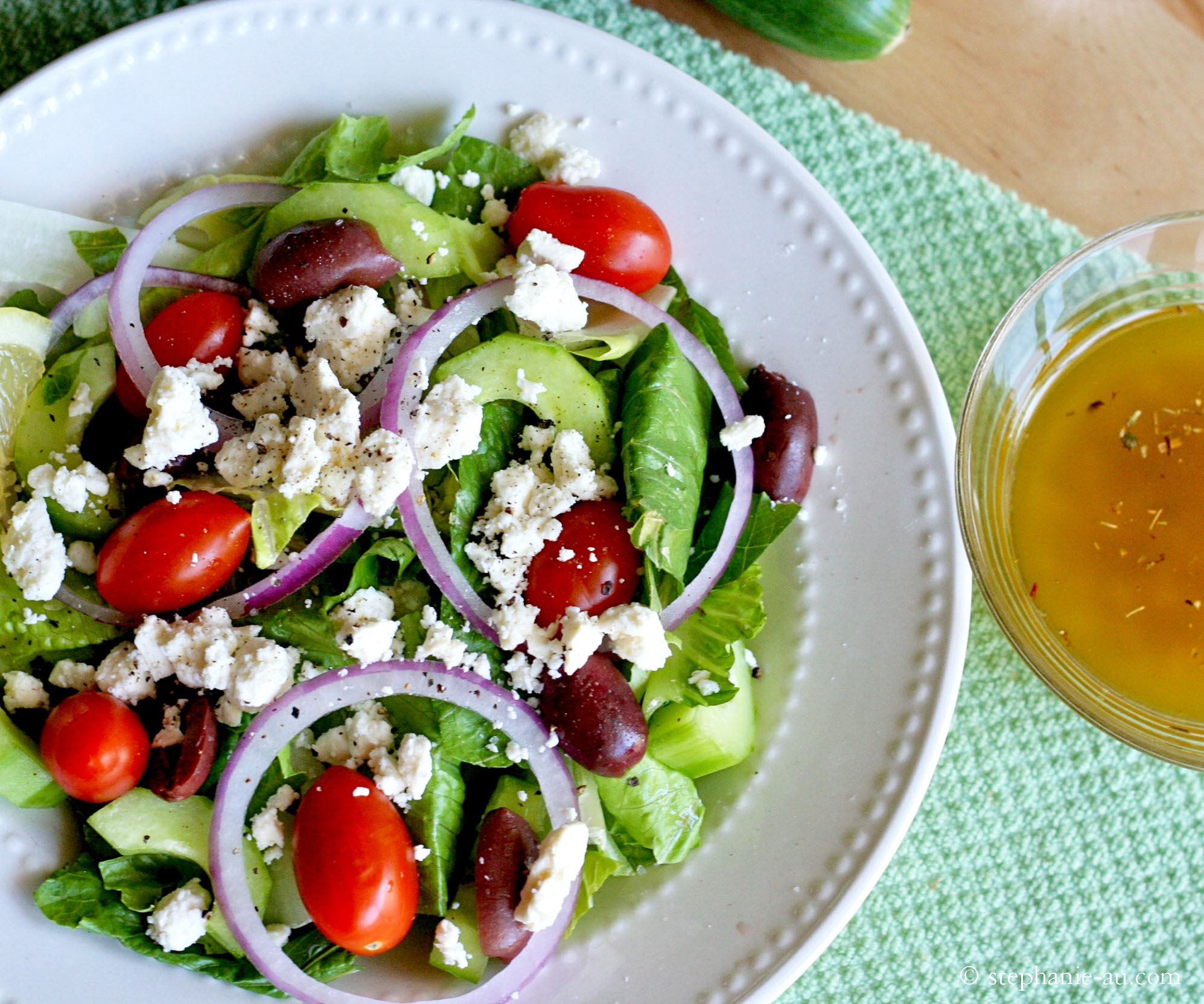 Order Greek Salad food online from Shawarmashack store, Plainville on bringmethat.com