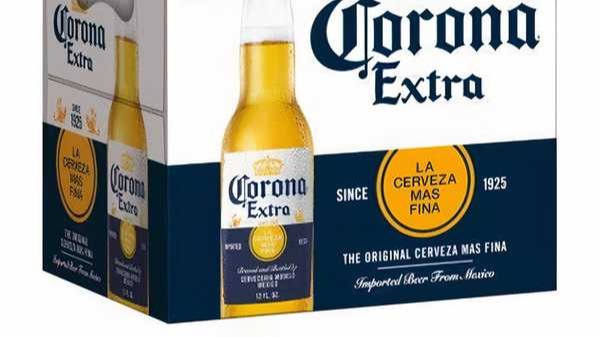 Order Corona Extra 12 Pack 12 oz Bottle food online from Rebel store, Campbell on bringmethat.com