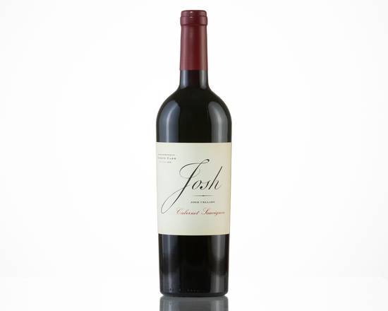 Order Josh Cellars Cabernet Sauvignon, 750mL red wine (13.5% ABV) food online from Arcadia Wine & Spirits store, Dallas on bringmethat.com