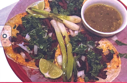 Order Street Taco food online from Tres Caminos Mexican Grill store, Martinsville on bringmethat.com