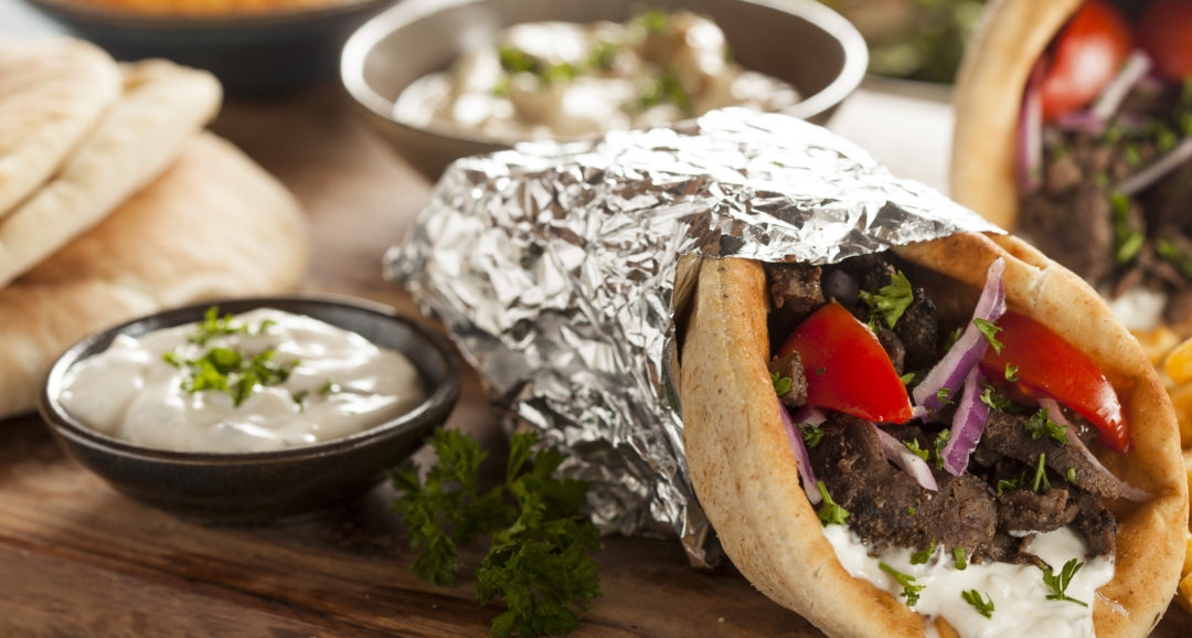 Order Ny Gyro Sandwich food online from New York Grill store, Florissant on bringmethat.com