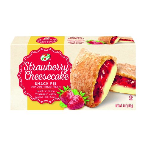 Order 7 Select Strawberry Cheesecake Snack Pie food online from 7-Eleven store, Bulverde on bringmethat.com