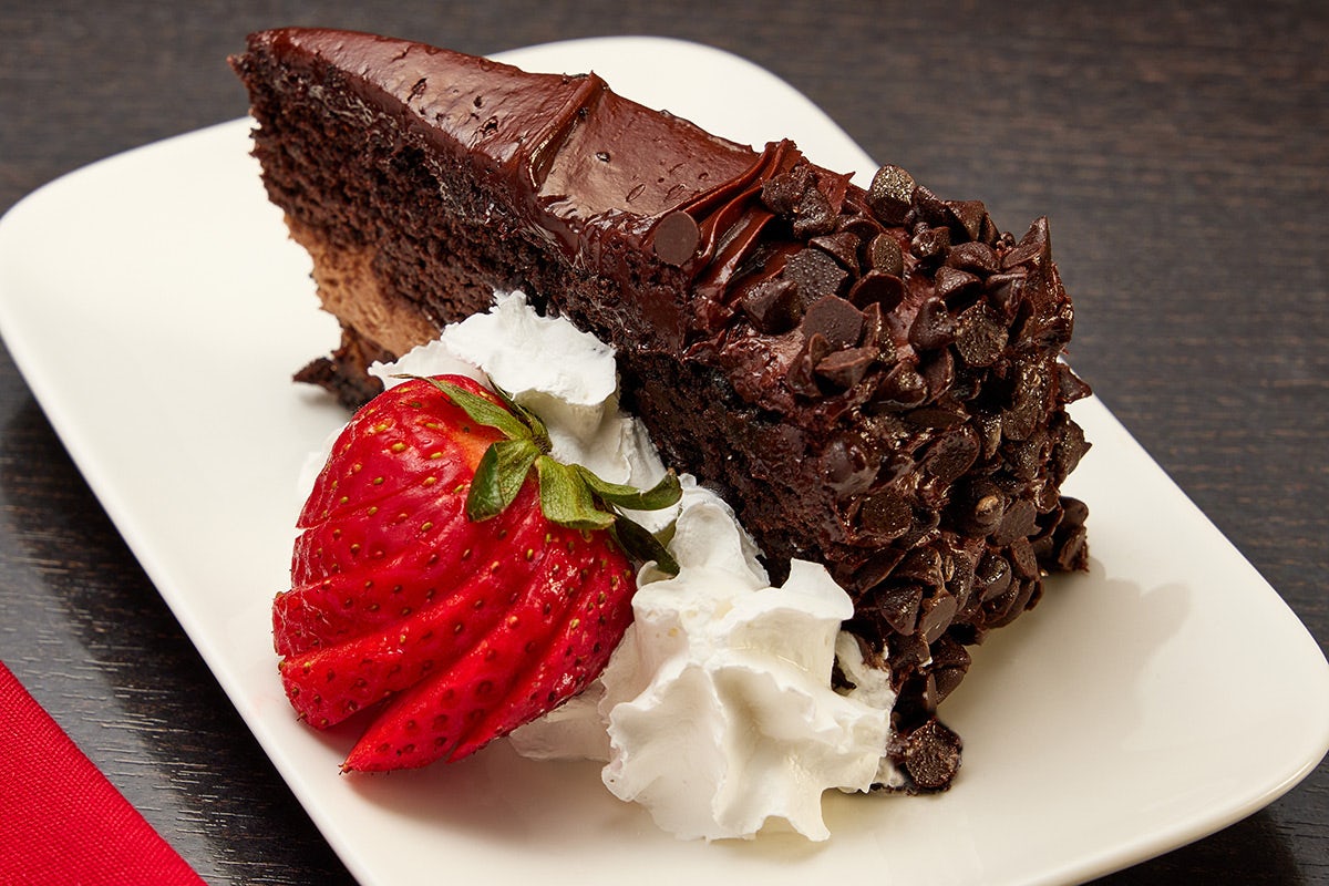 Order MOUNT FUJI CHOCOLATE CAKE FOR 4 food online from Benihana of Tokyo store, Burlingame on bringmethat.com