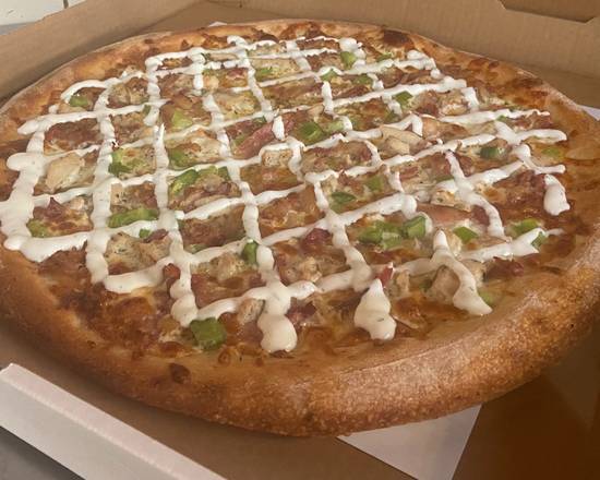 Order Chicken Bacon Ranch Pizza food online from Italian Village Pizza store, Lansing on bringmethat.com