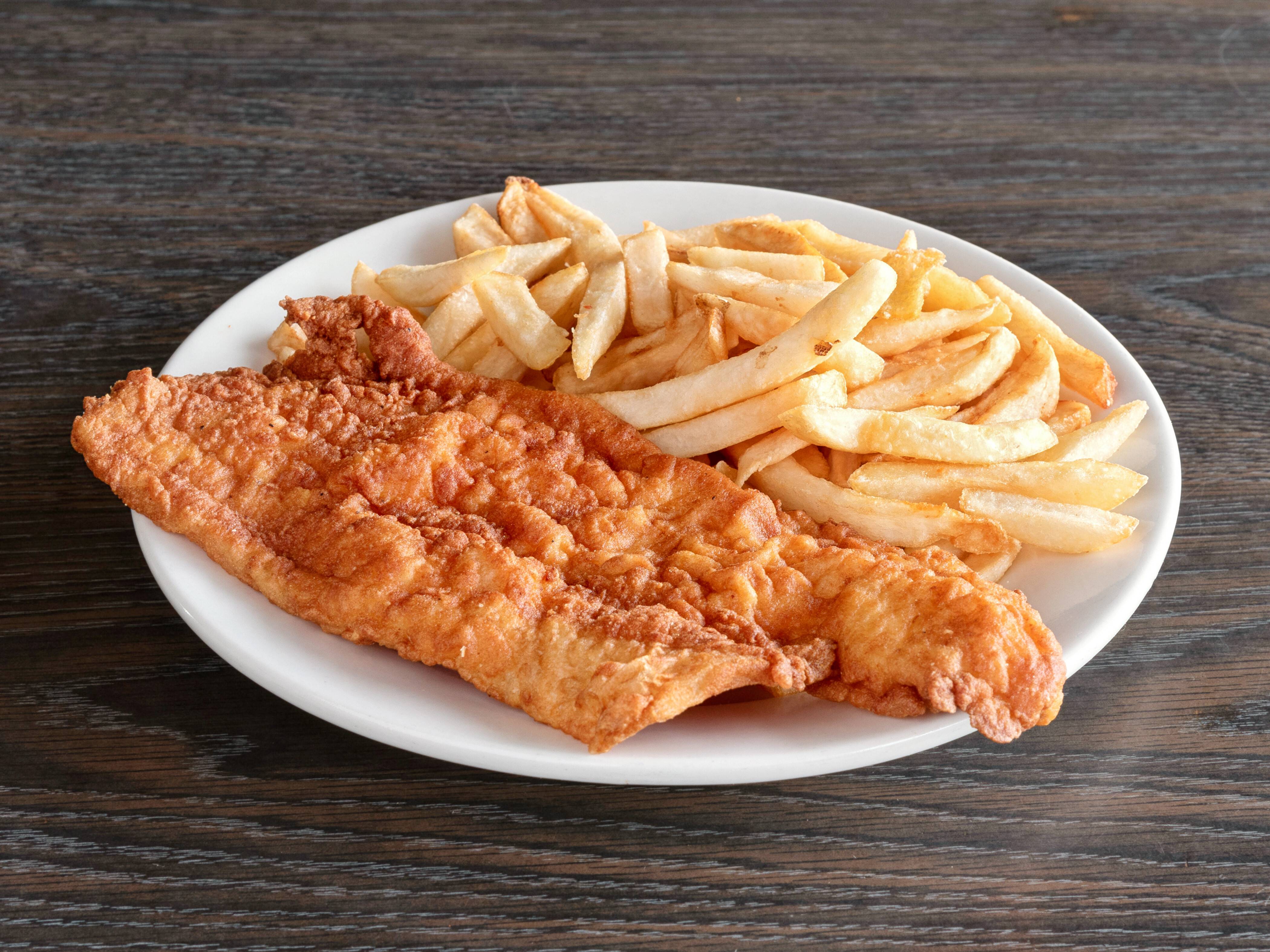 Order Fish and french fries food online from Brothers deli restaurant store, Mattapan on bringmethat.com