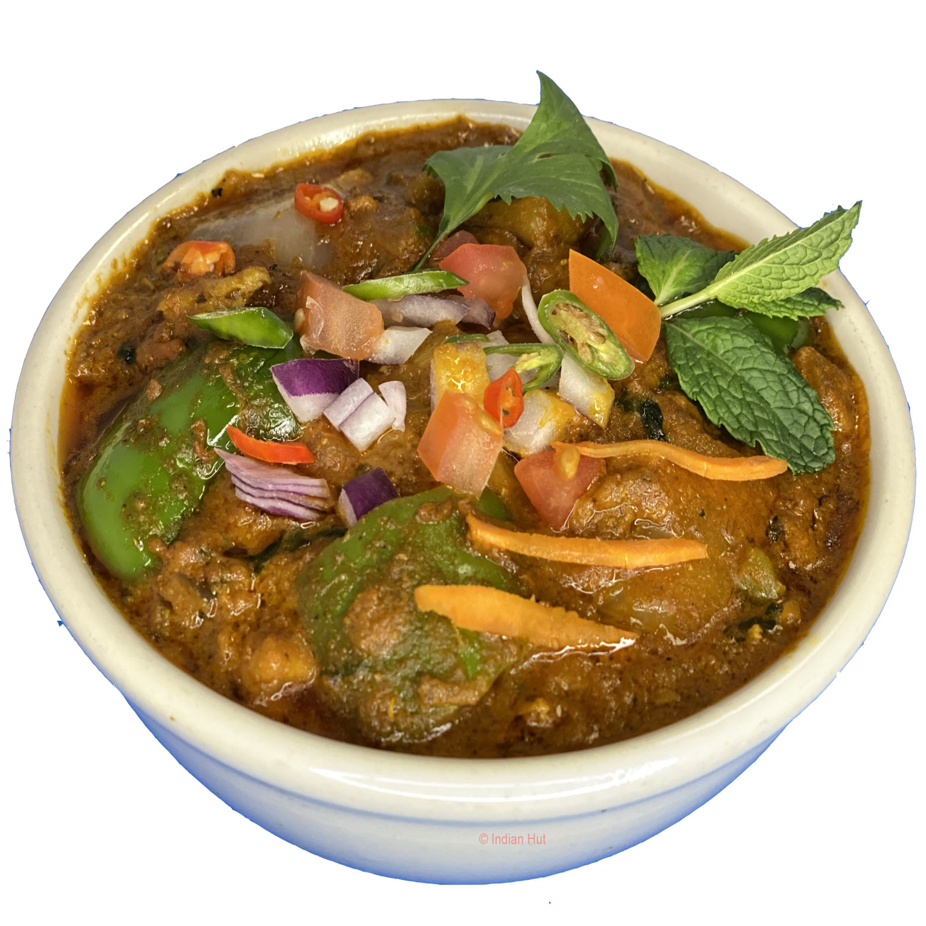 Order M12 Karahi Chicken food online from Indian Hut Lawrenceville store, Lawrence Township on bringmethat.com