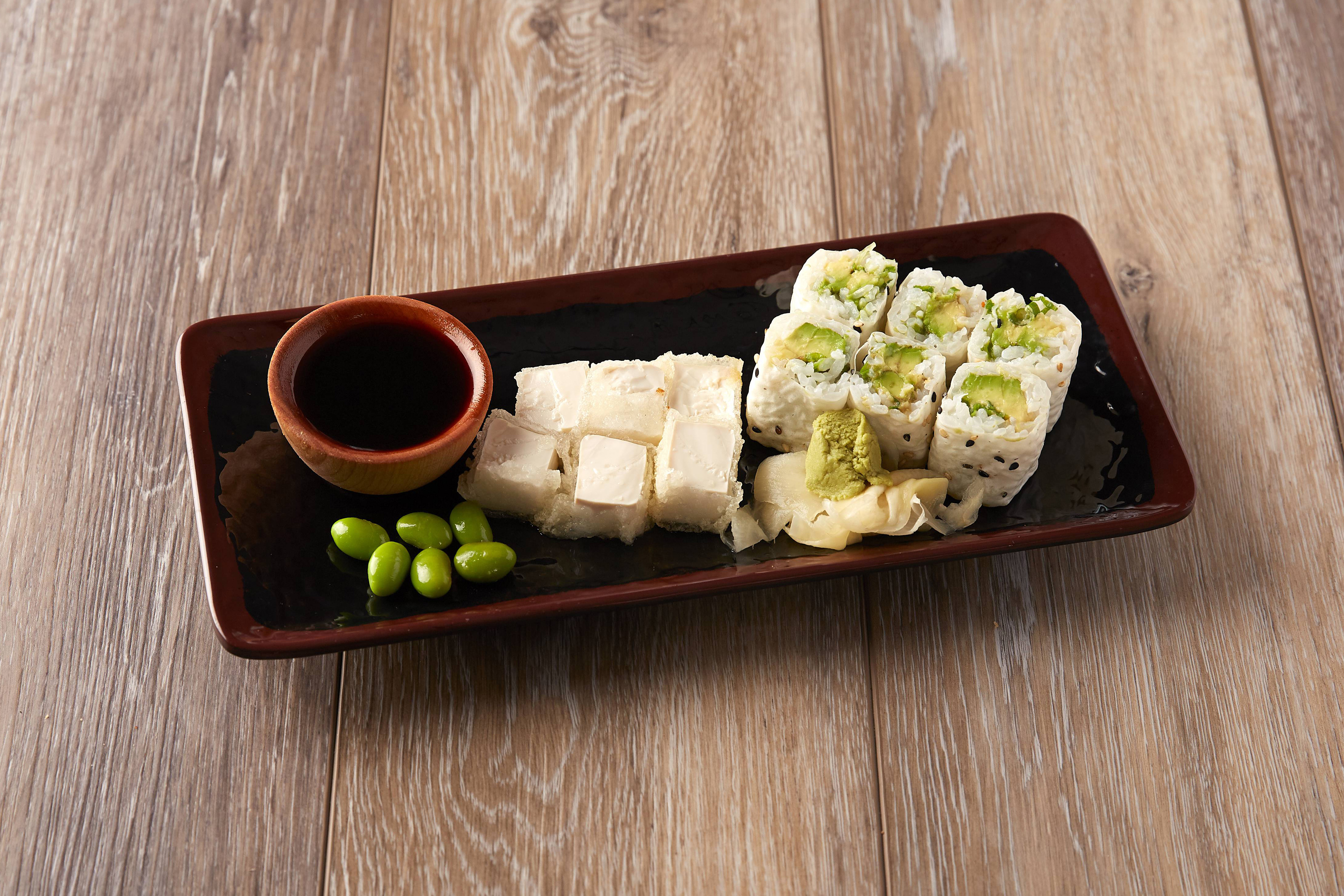 Order Soy Soy Soy Roll food online from Mizuno Japanese Restaurant store, Virginia Beach on bringmethat.com