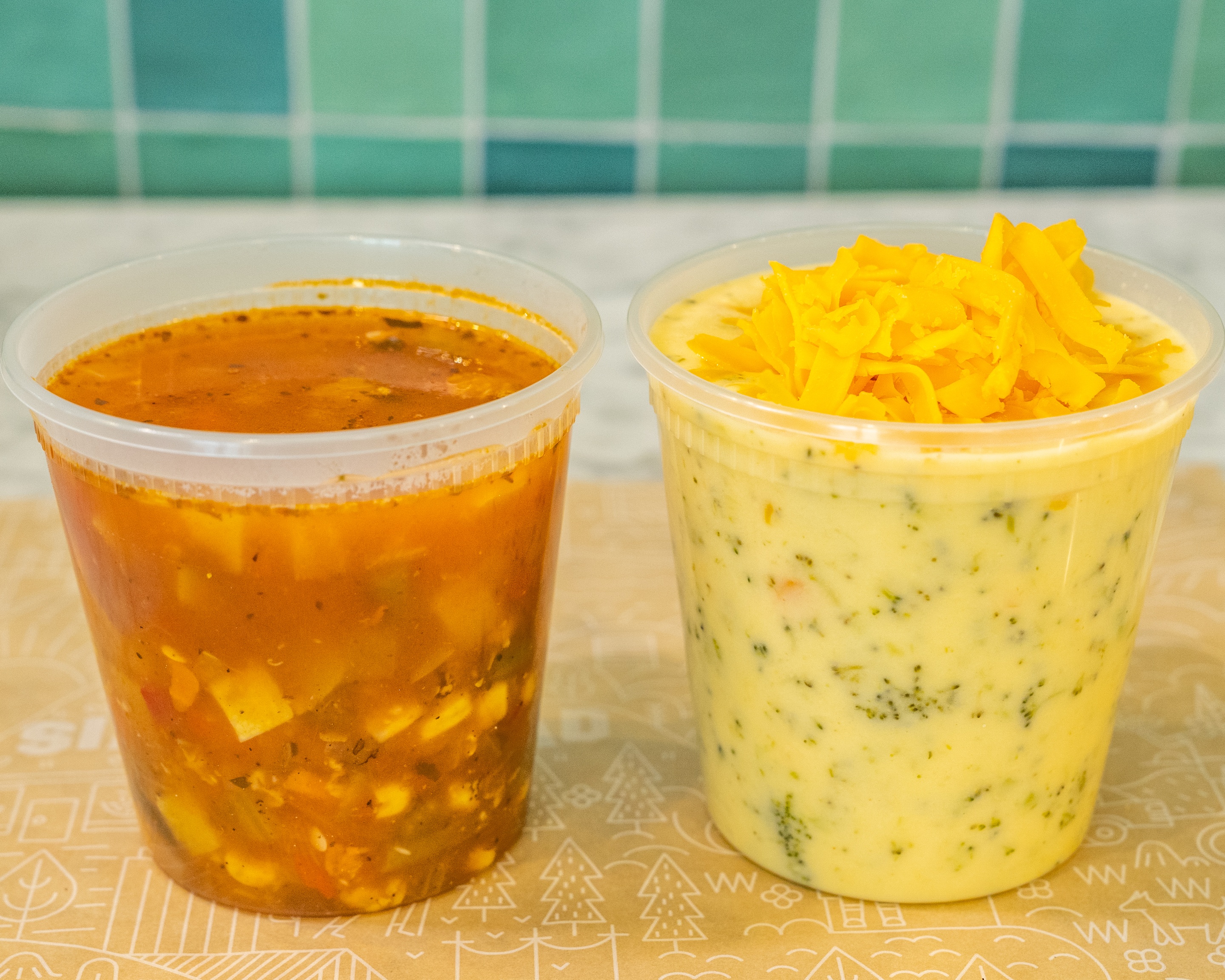 Order 24 oz. Homemade Soup food online from Simply Salad store, Los Angeles on bringmethat.com