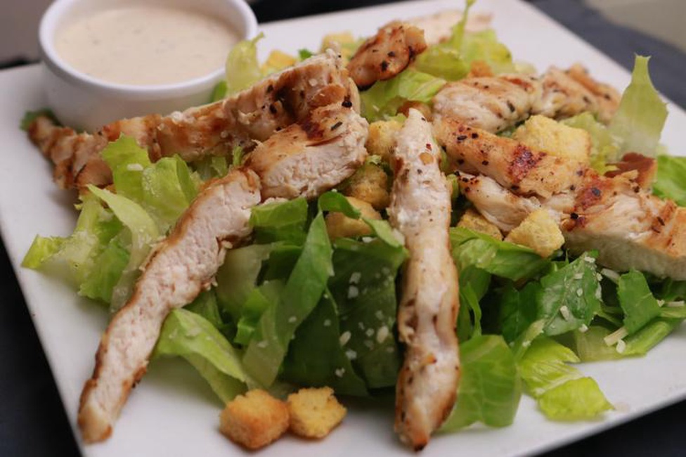 Order Chicken Caesar Salad food online from Gyro Gyro store, Hartsdale on bringmethat.com