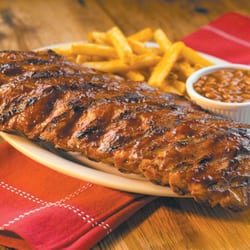 Order Barbecue Baby Back Ribs food online from Fox's Restaurant And Pub store, Oak Lawn on bringmethat.com