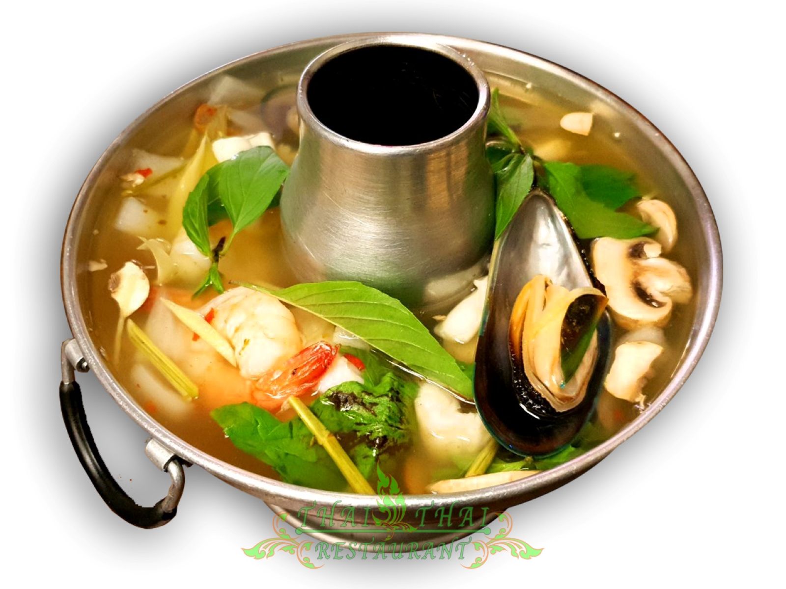 Order S8. Poh Tak Soup food online from Thai Thai Restaurant store, Fallbrook on bringmethat.com