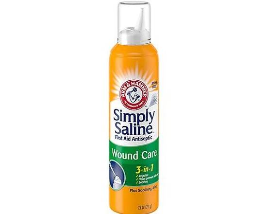 Order Simply Saline - Wound Care - 7.4 oz food online from East Cooper Family Pharmacy store, Mt Pleasant on bringmethat.com