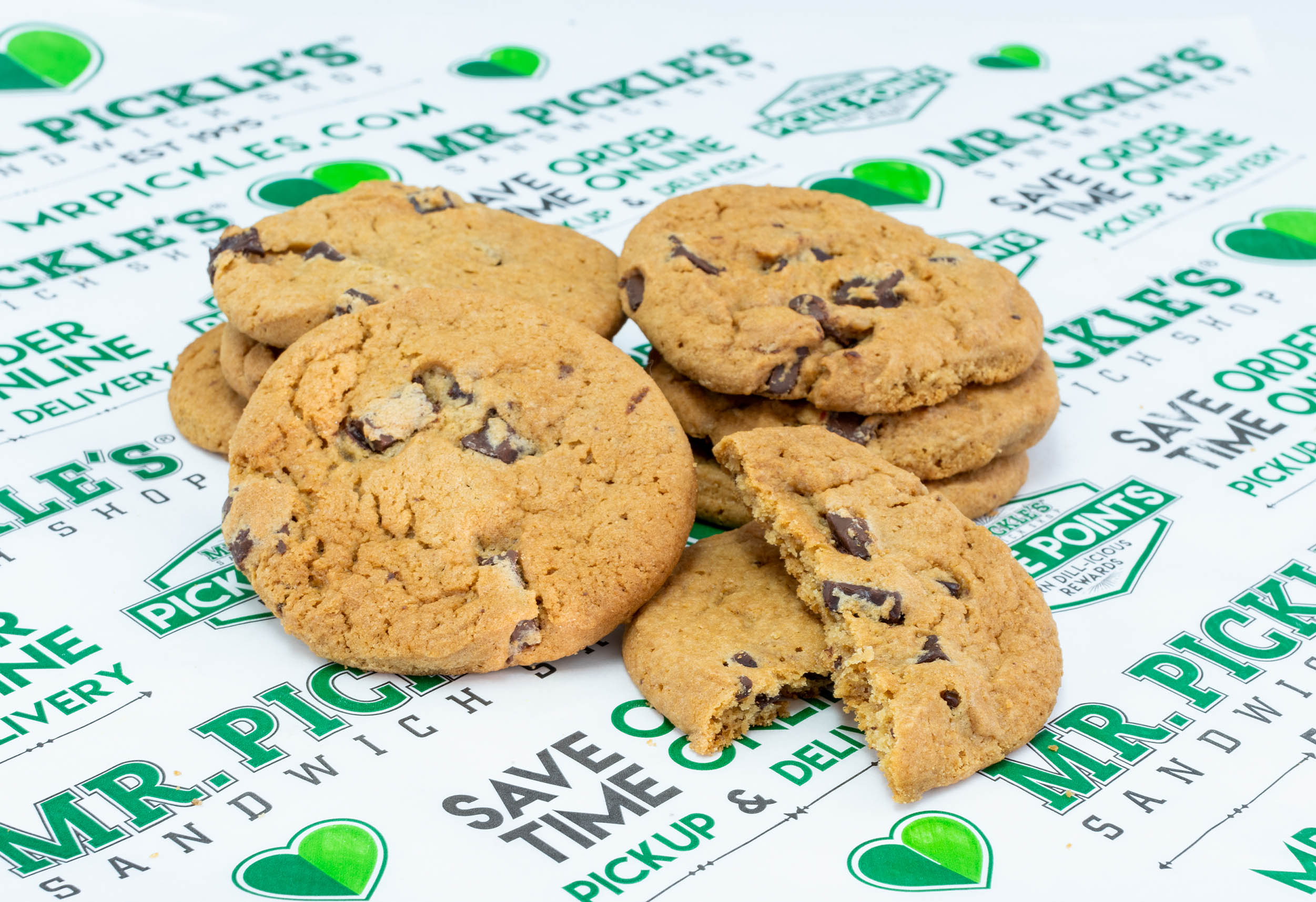 Order Chocolate Chip Cookie food online from Mr Pickles Sandwich Shop store, Roseville on bringmethat.com