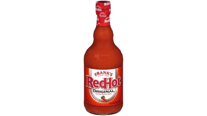 Order Frank'S Redhot Original Cayenne Pepper Hot Sauce food online from Route 7 Food Mart store, Norwalk on bringmethat.com
