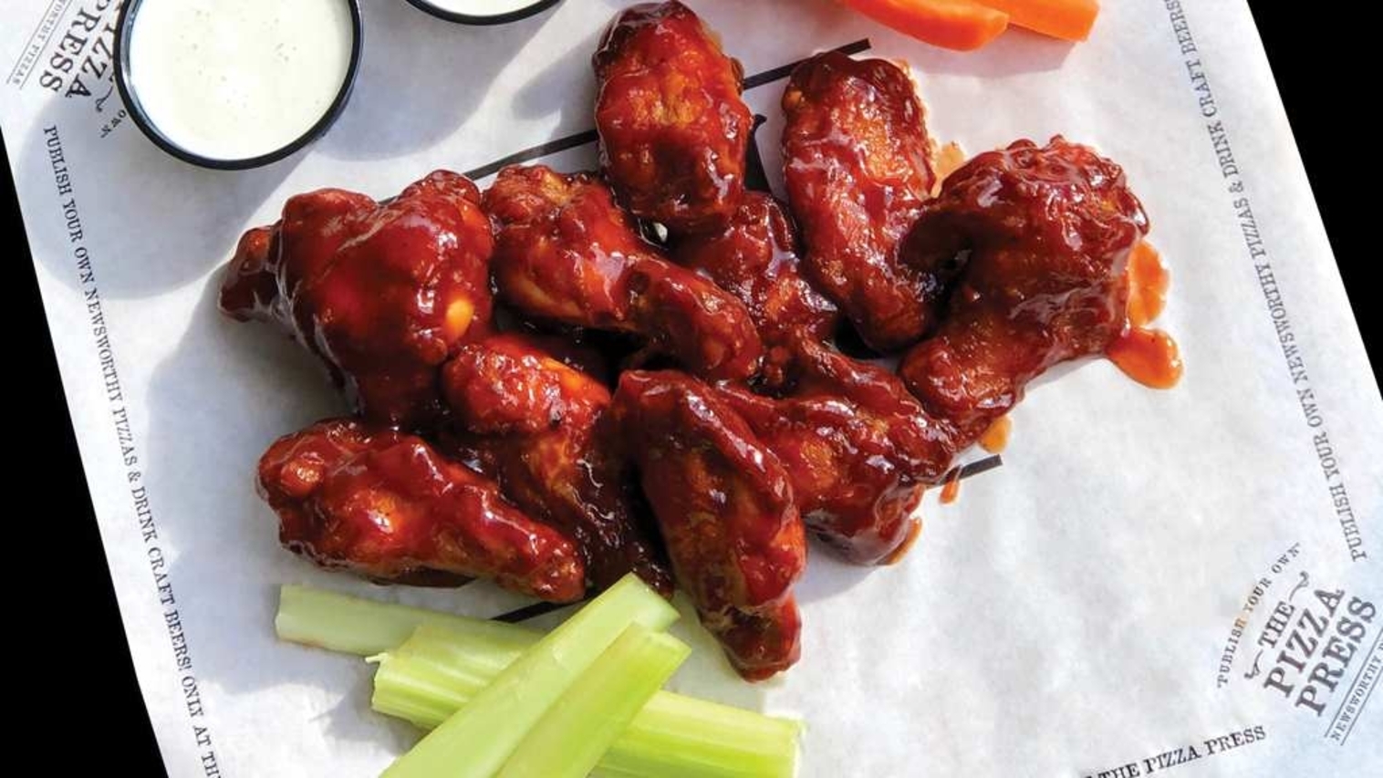 Order 6pc Wings.^ food online from The Pizza Press store, Brea on bringmethat.com