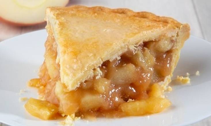 Order No-Sugar-Added Apple Pie Slice food online from Bakers Square Restaurant & Pies store, Palatine on bringmethat.com